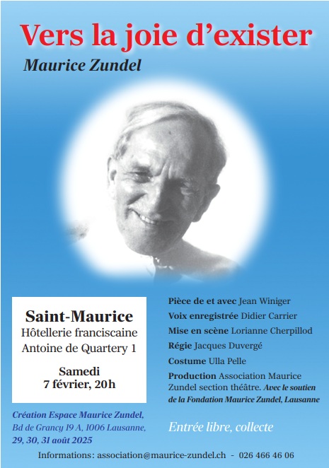 Affiche Vers la joie d'exister